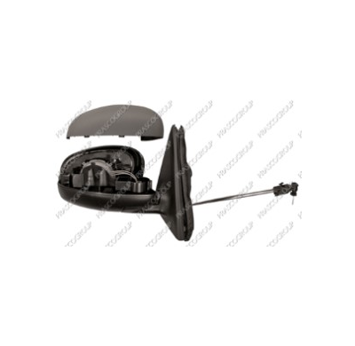 Espejo Derecho-Mecanico-Imprimado-Convexo/Cromado Skoda Roomster 2006->