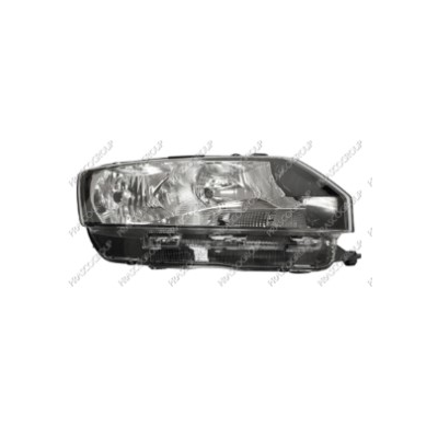 Faro Dch H7+h15 Con Regulacion Electrica - Con Motor - Rapid 12> Skoda Rapid 2013->