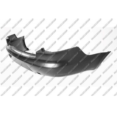 Paragolpes Trasero Negro-Liso a Imprimar