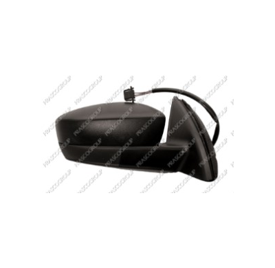 Espejo Derecho Electrico Negro Termico Convexo/Cromado