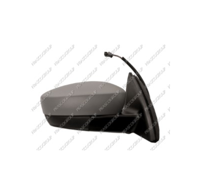 Espejo Derecho Electrico Termico Imprimado Convexo/Cromado