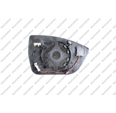 Cristal+soporte Izquierdo-Termico-Con Sensor Angulo Muerto-Convexo/Cromado