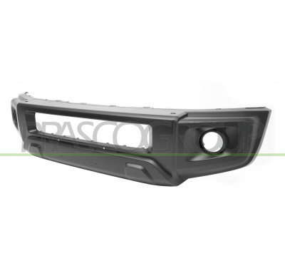 PARAGOLPES DELANTERO NEGRO/GRANULADO CON AGUJEROS ANTINIEBLA Y CON AGUJEROS LAVAFAROS