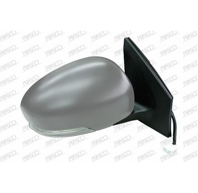 Retrovisor Derecho Electrico-Termico-Imprimado-Con Piloto-Abatible Electricamente