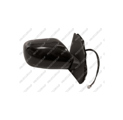 Espejo Derecho Electrico-Negro-Convexo/Cromado