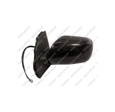 Espejo Izquierdo-Electrico-Negro-Convexo/Cromado