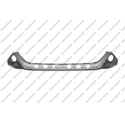 Moldura Central Paragolpes Delantero Imprimado Con Agujeros Antiniebla