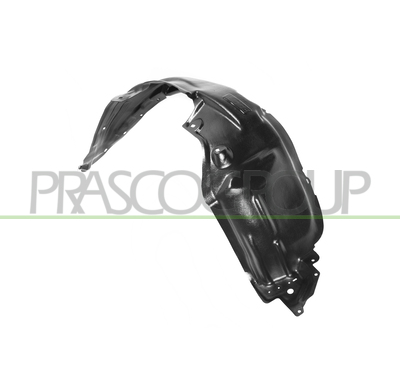 PLASTICO PASE DE RUEDA DELANTERO IZQUIERDO