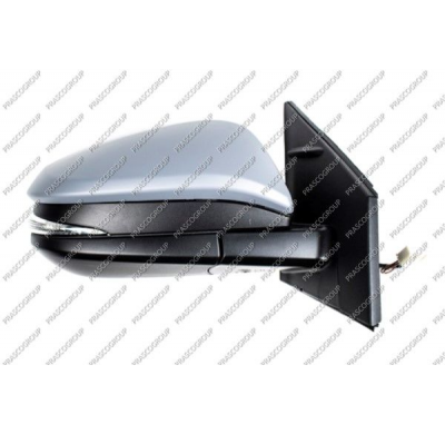 RETROVISOR DERECHO ELECTRICO-TERMICO-IMPRIMADO-CON PILOTO-CONVEXO/CROMADO