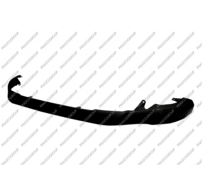 Spoiler Paragolpes Delantero-Negro/Granulado-Con Marcos Moldura