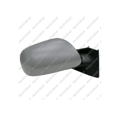 Retrovisor Dch Manual Para Pintar Convexo Cromado Yaris 06>