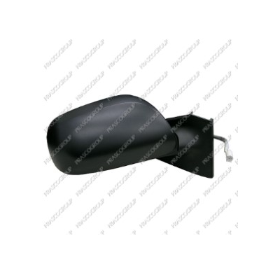 Espejo Derecho Electrico-Negro-Termico-Convexo/Cromado