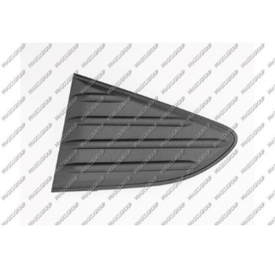 MOLDURA IZQUIERDA PARAGOLPES TRASERO-NEGRA GRANULADA