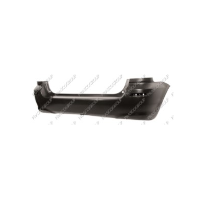 Paragolpes Trasero-Negro Toyota Corolla Verso 2004->