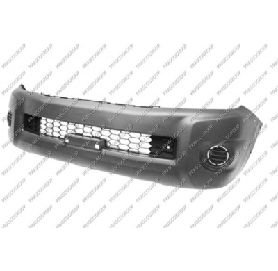 Paragolpes Delantero-Negro/Granulado-Con Marcos Antiniebla. Mod. 09/08 - 07/11