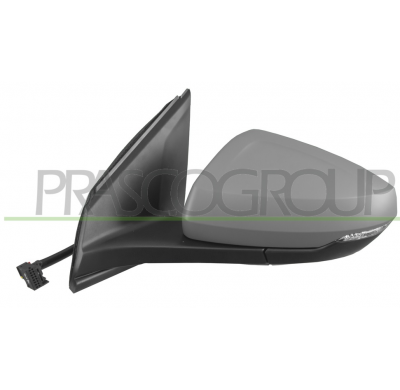 RETROVISOR IZQUIERDO-ELECTRICO-IMPRIMADO-TERMICO-CON PILOTO-ASFERICO-6 PINES