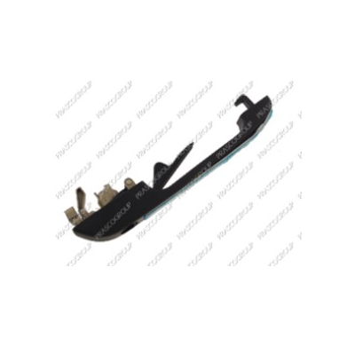 Maneta Exterior Delantera Izquierda-Negra-Con Inserto Cromado-Sin Llave Volkswagen Passat 1985->1988