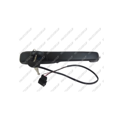 Maneta Exterior Delantera Derecha-Negra-Con Llave-Con Bloqueo Central  Volkswagen Passat 1993->1996