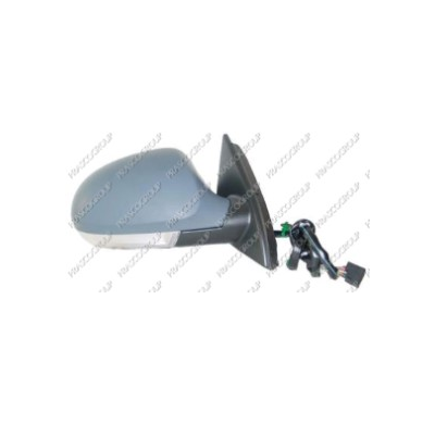 Retrovisor Dch Electrico Calefactado Imprimado Abatible Electricamente Con Sensor De Temperatura Y Con Luz De Cortesia 16h Volks