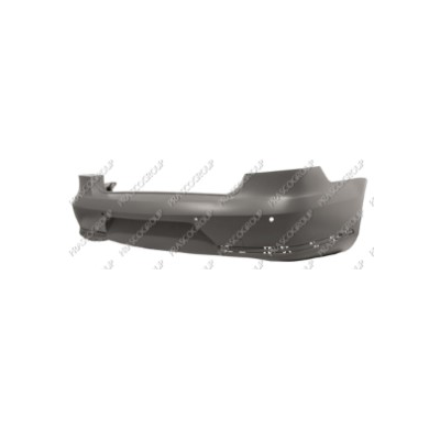 Paragolpes Trasero Imprimado Con Agujeros Sensores+soportes Con Agujeros Moldura   Modelo  Berlina Comfort Line Volkswagen Passa