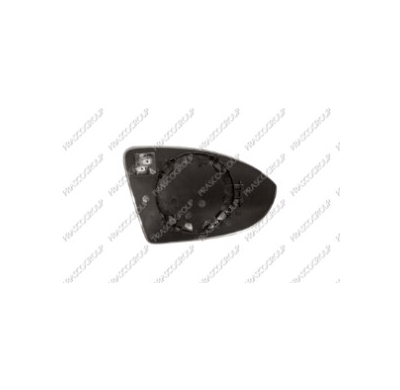 Cristal+soporte Izquierdo Asferico Termico Cromado Volkswagen Golf 2012->