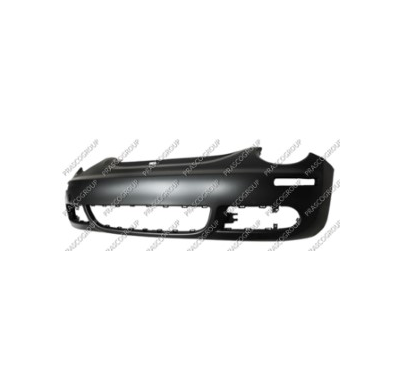 Paragolpes Delantero Negro Con Agujeros Antiniebla