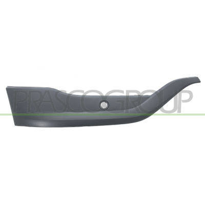 SPOILER DERECHO PARAGOLPES DELANTERO-IMPRIMADO-CON AGUJEROS SENSORES DE APARCAMIENTO+SOPORTES