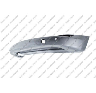 SPOILER PARAGOLPES TRASERO NEGRO/GRANULADO -CON AGUJEROS SENSORES DE APARCAMIENTO + SOPORTES