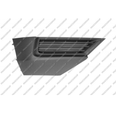 REJILLA INFERIOR DERECHA PARAGOLPES DELANTERO-NEGRA GRANULADA SIN AGUJEROS ANTINIEBLA MOD. 24