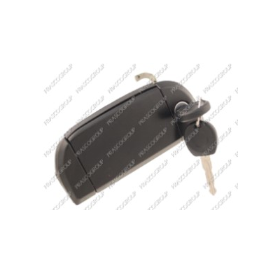 Maneta Exterior Delantera Izquierda Negra/Lisa-Con Llave Volkswagen Transporter 1990->