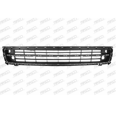 Rejilla Central Paragolpes Delantero-Negra