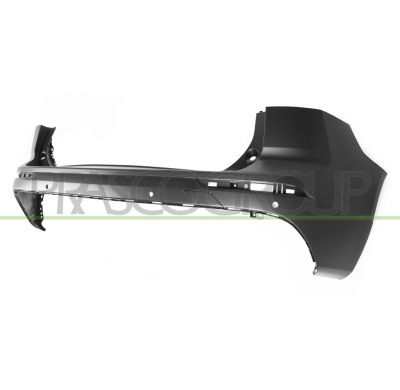 PARAGOLPES TRASERO IMPRIMADO CON AGUJEROS SENSORES+SOPORTES CON ASISTENTE DE APARCAMIENTO - CON TAPAGANCHO