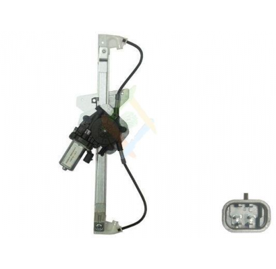 ELEVALUNAS TRASERO IZQUIERDO ELECTRICO CON MOTOR NO CONFORT 4 PUERTAS 2 PINS