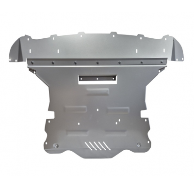 Cubre carter de Aluminio para Alfa Romeo Stelvio Año: 2016 - 2025 Grosor: "3"mm Todas las motorizaciones