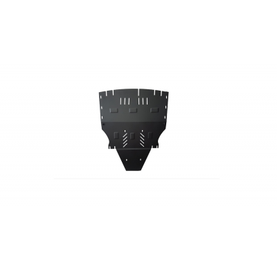 Protector de bajos de Acero para Audi A6 Allroad 2 - sin laterales Año: 2005 - 2011 Grosor: "2"mm