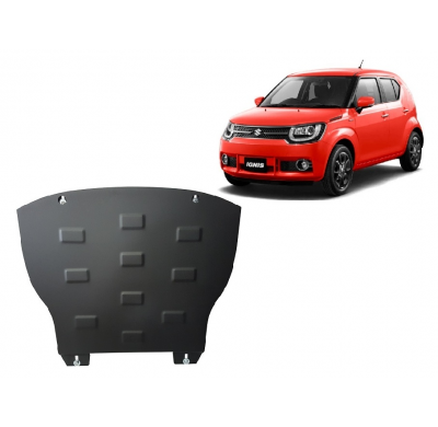 Cubre carter de Acero para Suzuki Ignis Año: 2016 - 2025 Grosor: "2"mm Todas las motorizaciones