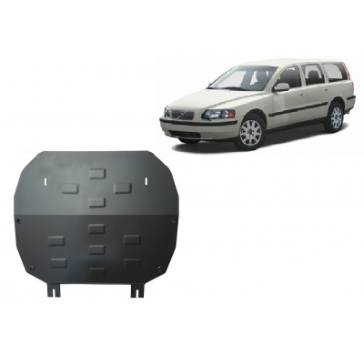 Cubre carter de Acero para Volvo V70 Año: 2000 - 2006 Grosor: "2"mm Todas las motorizaciones