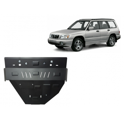 Cubre carter de Acero para Subaru Forester 1 Año: 1997 - 2002 Grosor: "2"mm Todas las motorizaciones