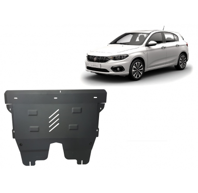 Cubre carter de Acero para Fiat Tipo Año: 2015 - 2025 Grosor: "2"mm Todas las motorizaciones