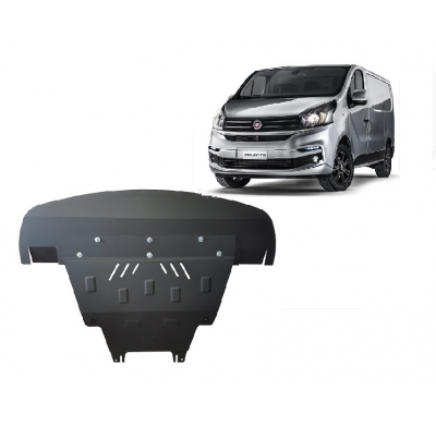 Cubre carter de Acero para Fiat Talento Año: 2016 - 2021 Grosor: "2"mm Todas las motorizaciones