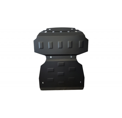 Cubre carter de Acero para el motor y el radiador del Kia Sorento Año: 2002 - 2006 Grosor: "2"mm Todas las motorizaciones