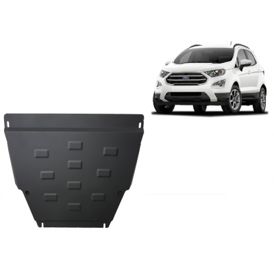 Cubre carter de Acero para Ford EcoSport Año: 2017 - 2025 Grosor: "2"mm Todas las motorizaciones