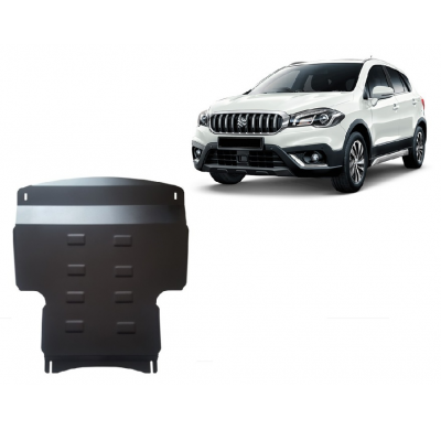 Cubre carter de Acero para Suzuki SX4 Año: 2013 - 2023 Grosor: "2"mm Todas las motorizaciones