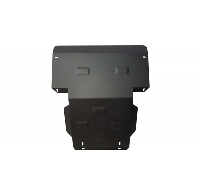 Cubre carter de Acero para el motor y el radiador del Mitsubishi Pajero Sport 1 Año: 1998 - 2007 Grosor: "3"mm Todas las motoriz