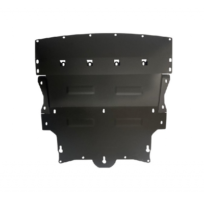 Cubre carter de Acero para Nissan Qashqai J12 Año: 2021 - 2025 Grosor: "2"mm Todas las motorizaciones