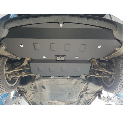 Cubre carter de Acero para Mercedes Clase C W205 Año: 2014 - 2021 Grosor: "2"mm 4x2