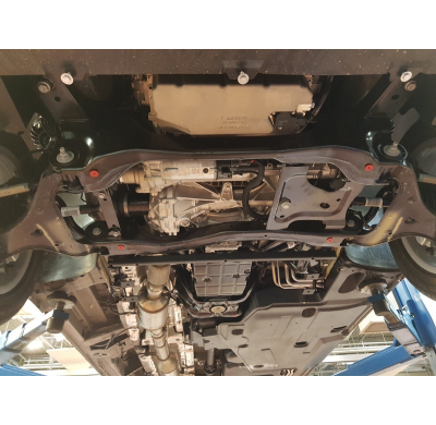 Cubre Carter Metalico Mercedes Viano W447, 2.2 D, 4x4 2014-2018 Acero 2,5mm