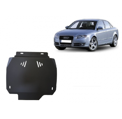 Protector de Acero para caja de cambios automática Audi A4 B7 Año: 2005 - 2008 Grosor: "2"mm Todas las motorizaciones automático