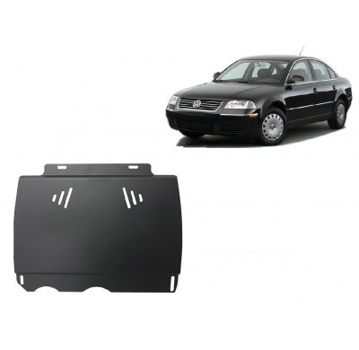 Protector de Acero para caja de cambios manual VW Passat B5, B5.5 Año: 1997 - 2005 Grosor: "2"mm Todas las motorizaciones