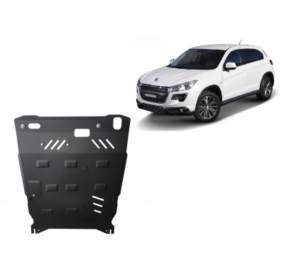 Cubre carter de Acero para Peugeot 4008 Año: 2012 - 2017 Grosor: "2.5"mm Todas las motorizaciones